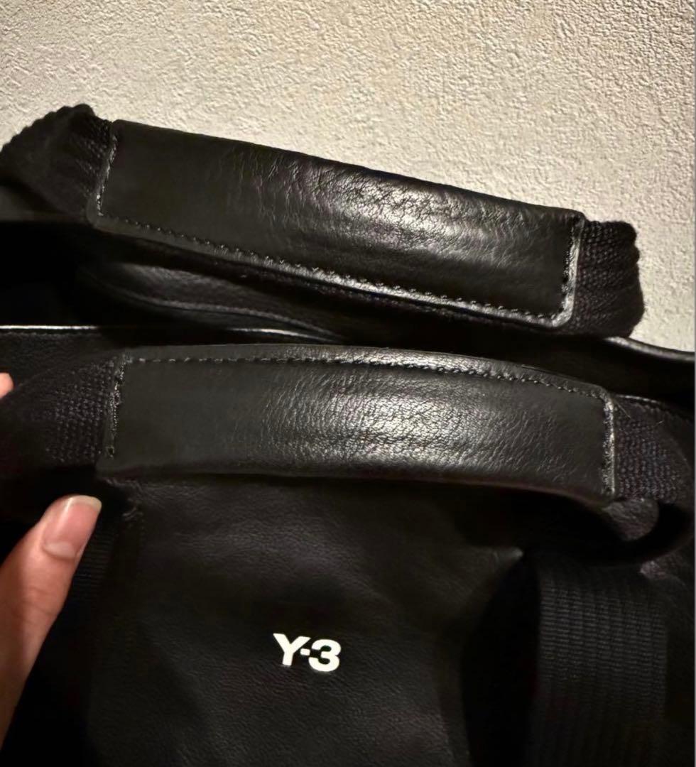 即完品　Y-3 ワイスリー レザートートバッグ LUX BAG