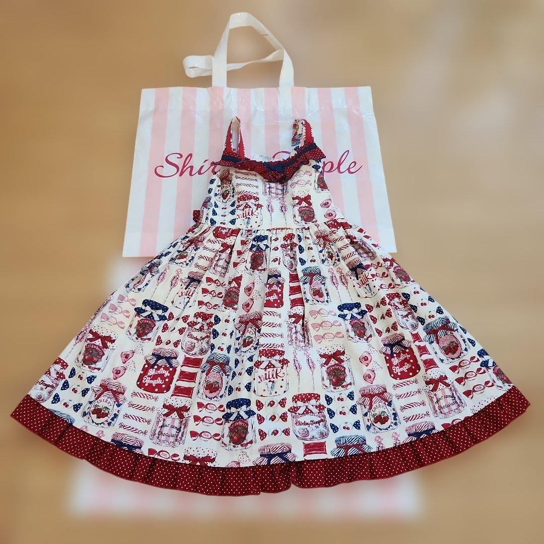 Shirley Temple スイーツ柄ワンピース
