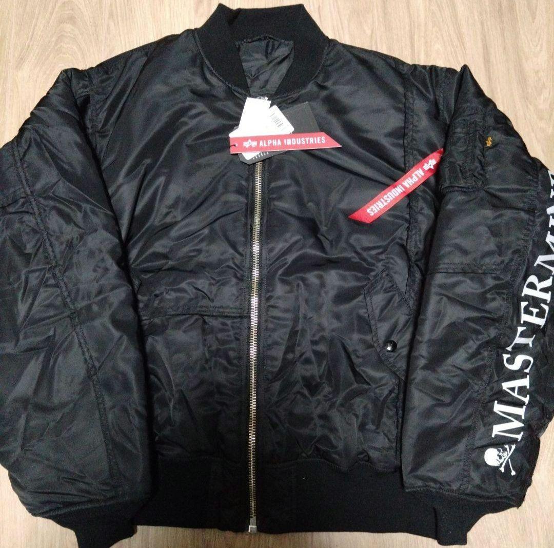 新品 ALPHA INDUSTRIES MA-1 ブラック M