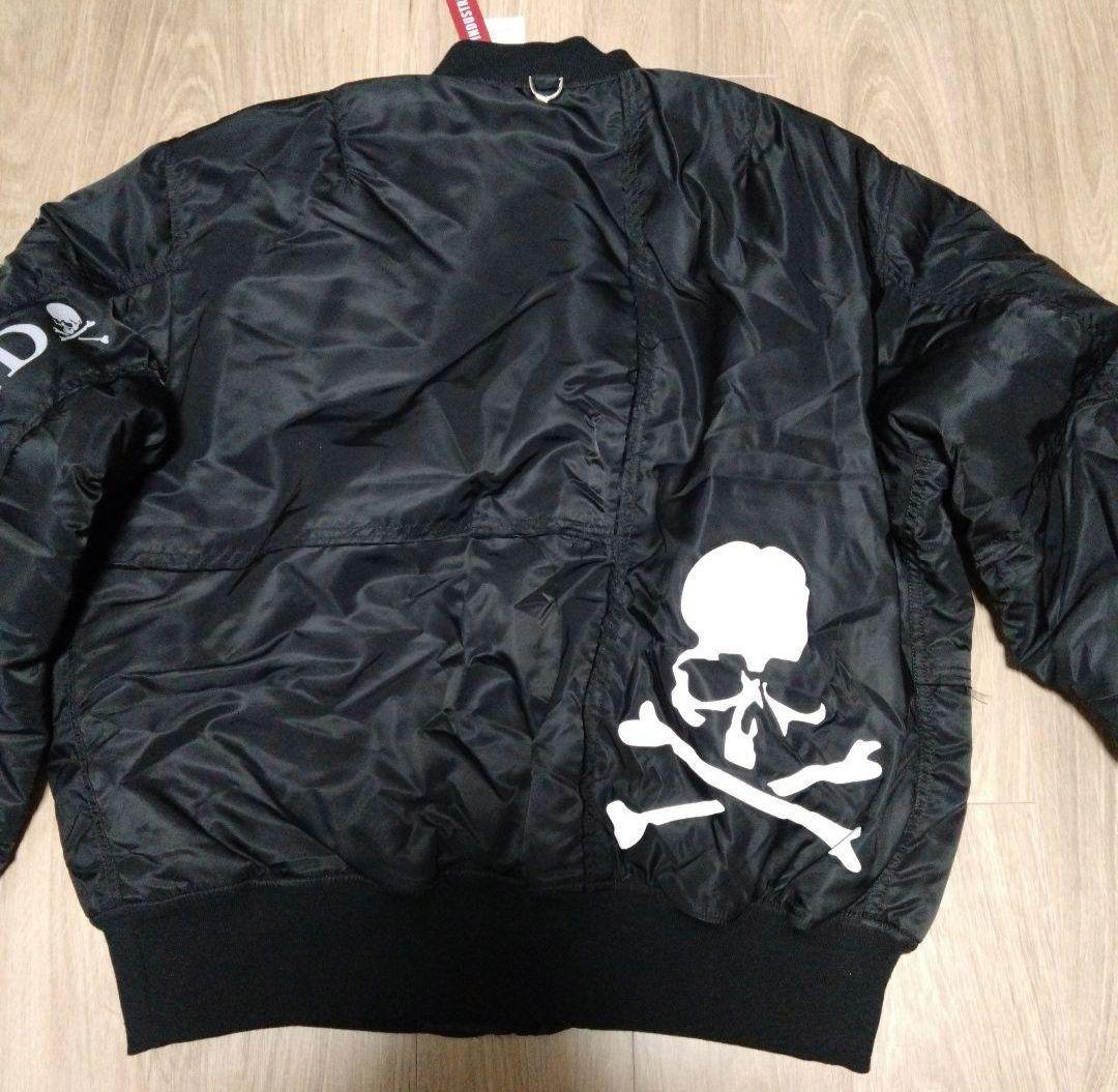 新品 ALPHA INDUSTRIES MA-1 ブラック M