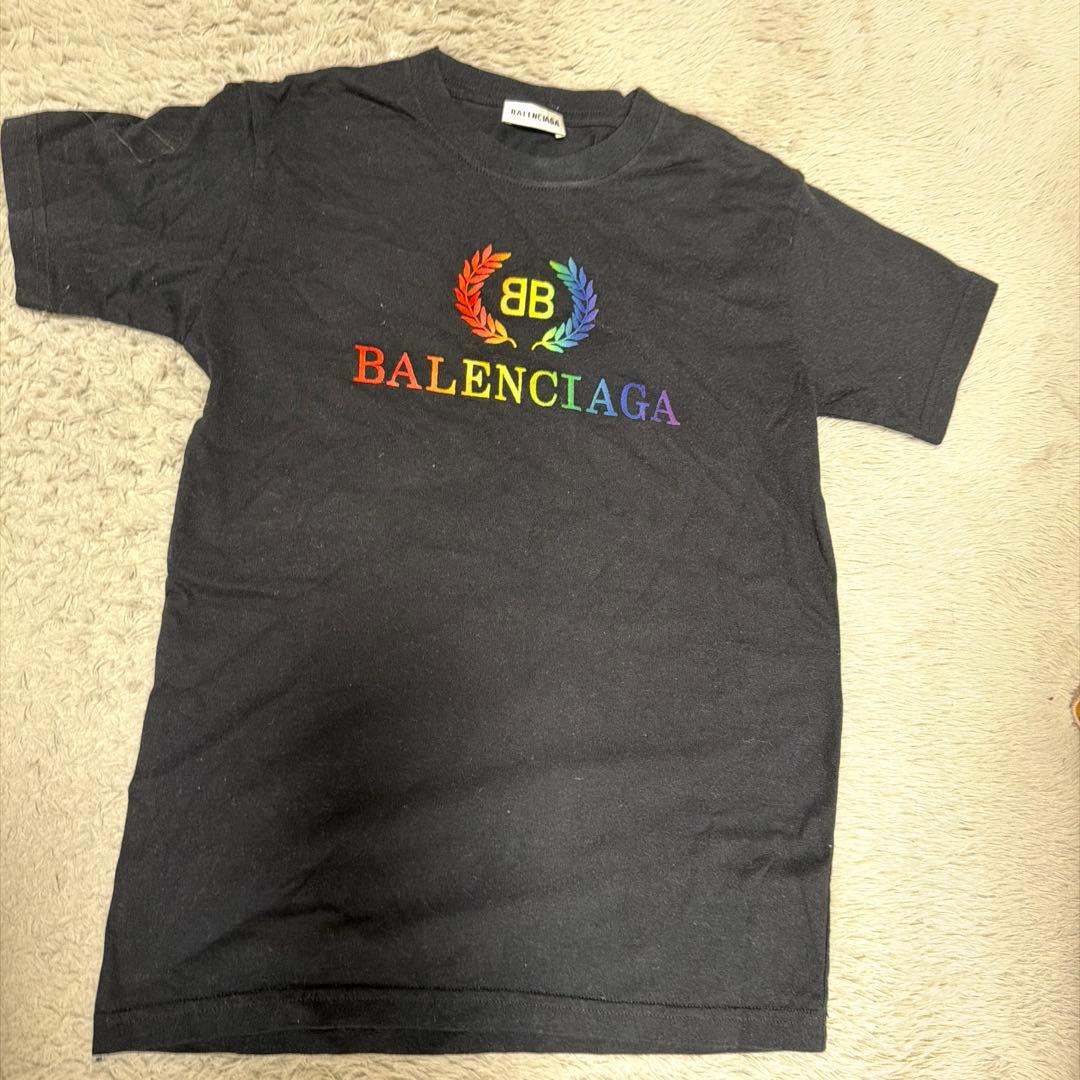 Balenciaga ブラック Tシャツ XS