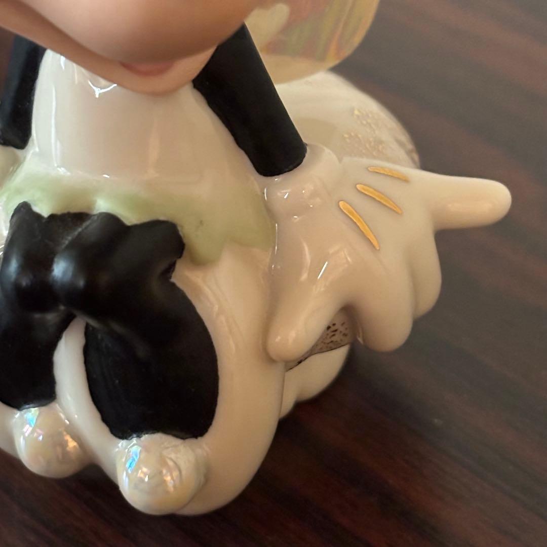 ディズニー　ミニー　妖精 フィギュア　陶器　置物