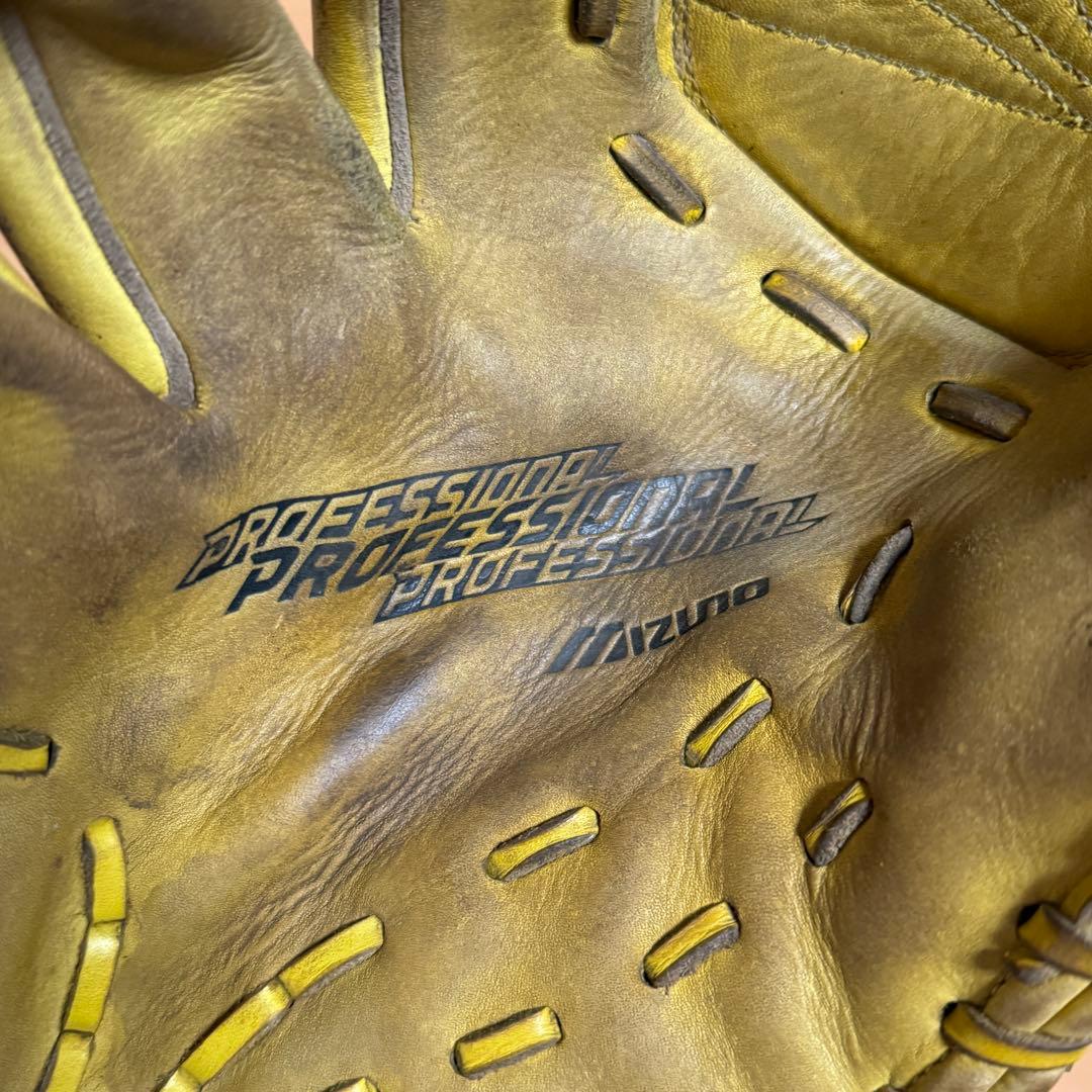 MIZUNO ミズノ プロフェッショナル 軟式用 左投げ 野球 投手向け