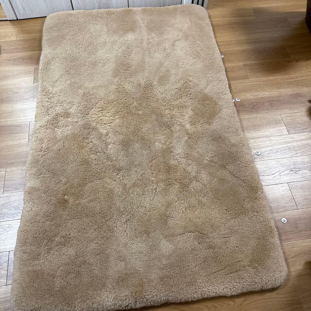 ムートンパッドセミダブルサイズ 120×200cm日本製35mm