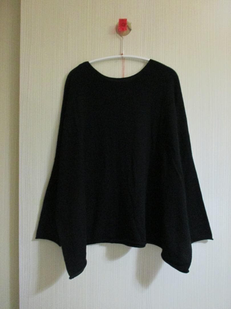 ヴェリテクール Veritecoeur ST-121 ニットプルオーバー 黒