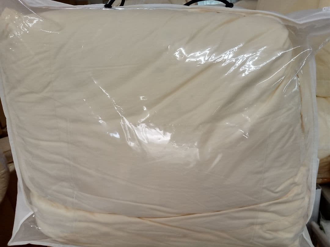 【特価】羽毛掛けふとん　ダブル　綿100％　1.6kg ダウン93％　日本製
