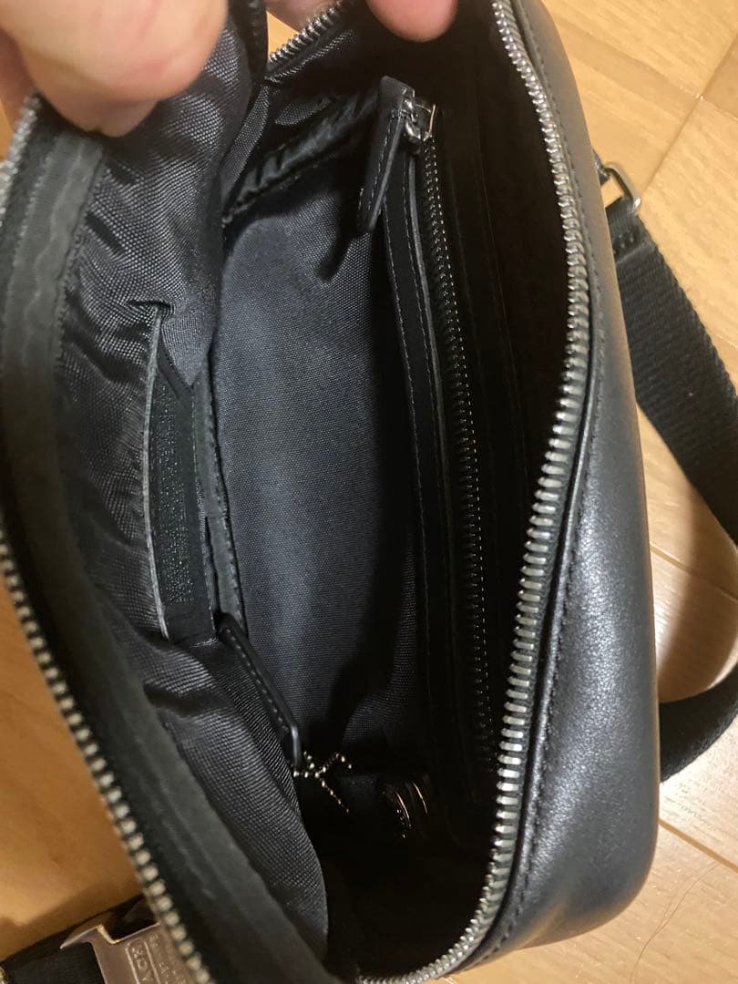 コーチ　レザー　ウエストバック　ショルダー
