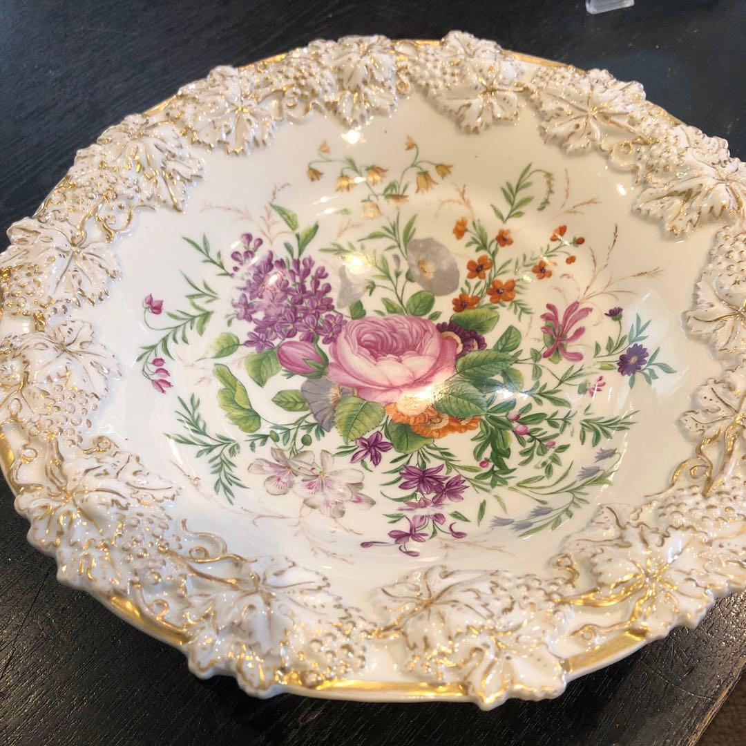 最終値下げ❗️Dresdenのアンティーク大皿 美品❗️