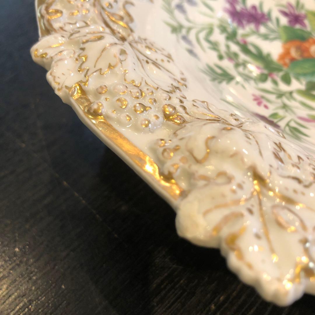 最終値下げ❗️Dresdenのアンティーク大皿 美品❗️
