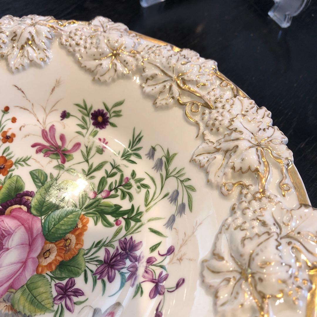 最終値下げ❗️Dresdenのアンティーク大皿 美品❗️