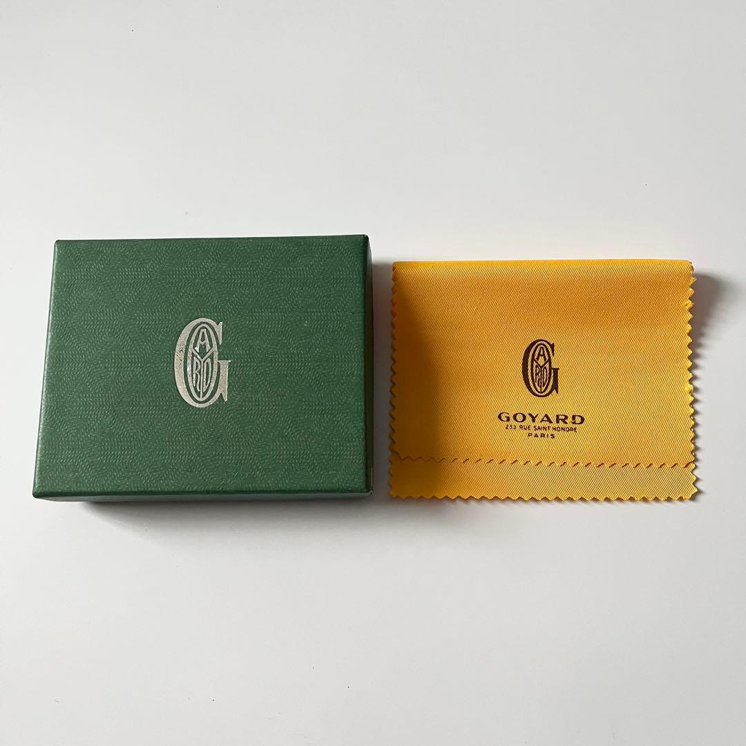 ゴヤール　マティニョン PM ウォレット　ラウンドジップ　レザー　黒　ブラック