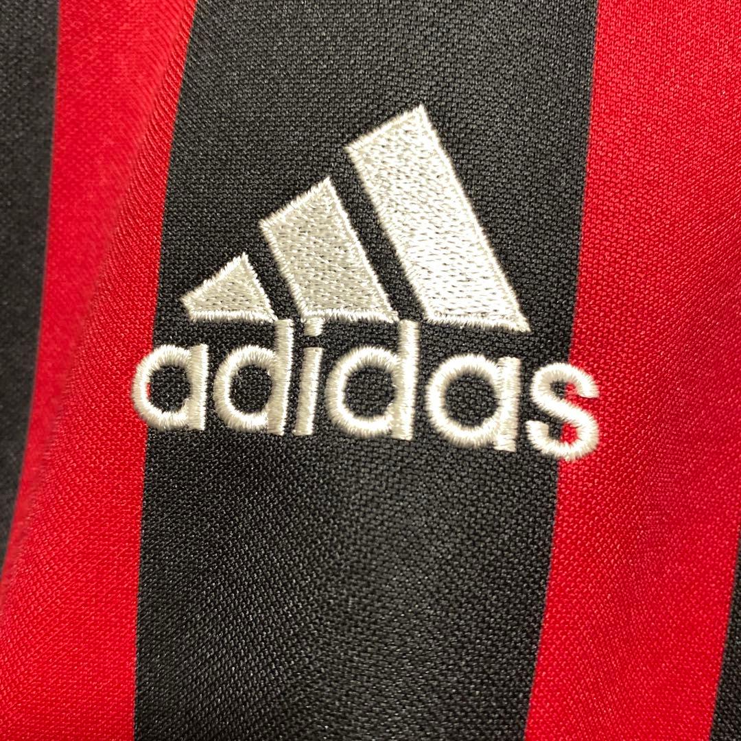 ACミラン adidas ジャージ 赤黒　セリエA イタリア代表 ワールドカップ