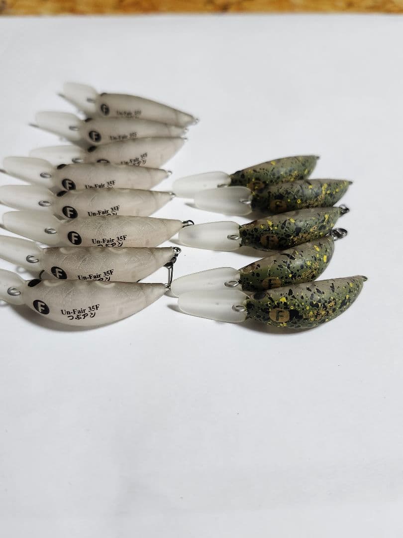 ラッキークラフト　アンフェアつぶアン　35F　オオツカオリカラセット