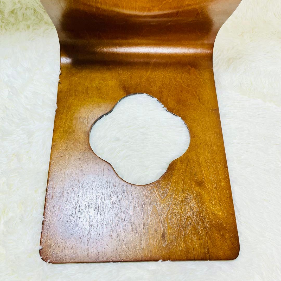 未使用品　光製作所　曲木座椅子　6脚セット　曲げ木　和室　旅館　和モダン　ケヤキ