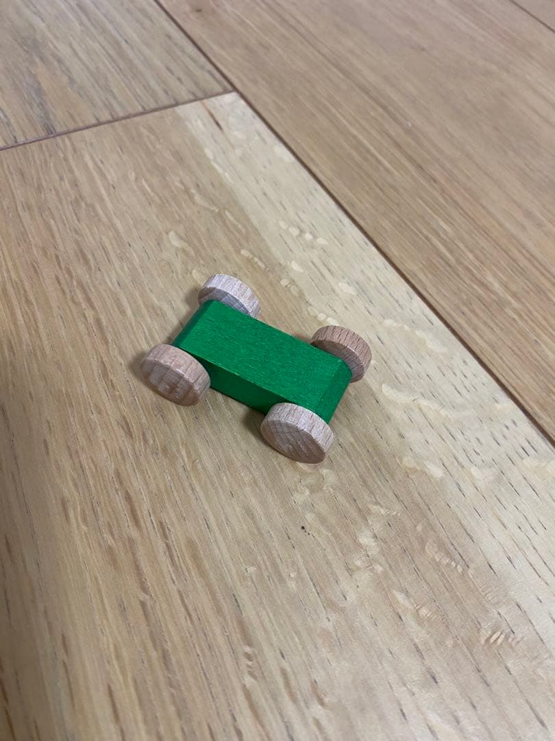 【美品】　ベック社 Beck トレインカースロープ　木製　知育玩具