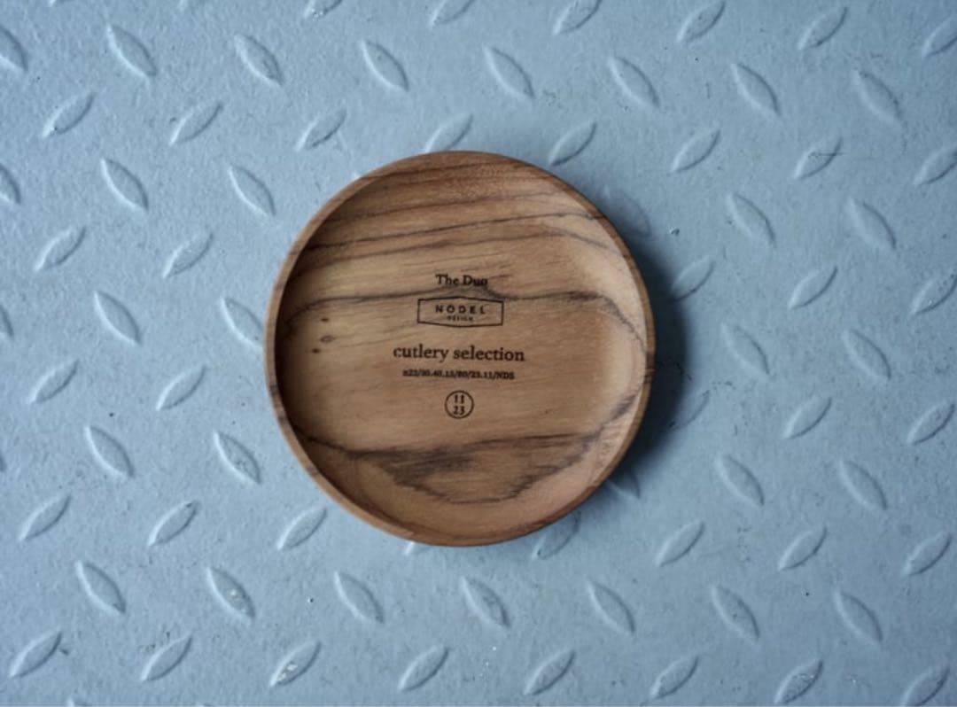 NODEL DESIGN Teak Dish M、S 4セット