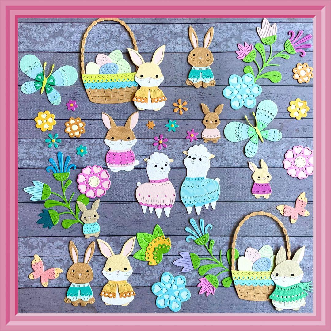 【北欧風アイテムA】サンプルページ（ペーパークラフト クラフトパンチ）