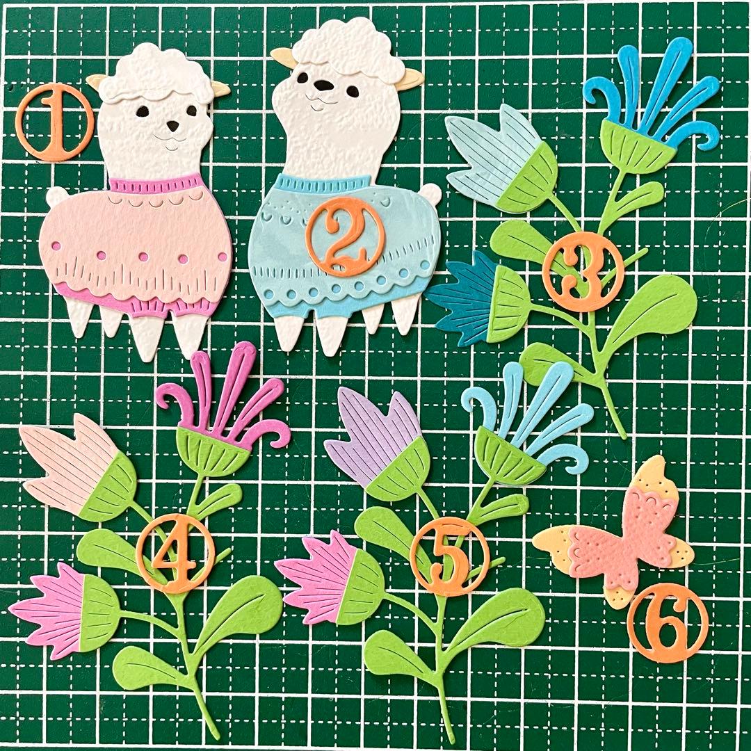 【北欧風アイテムA】サンプルページ（ペーパークラフト クラフトパンチ）