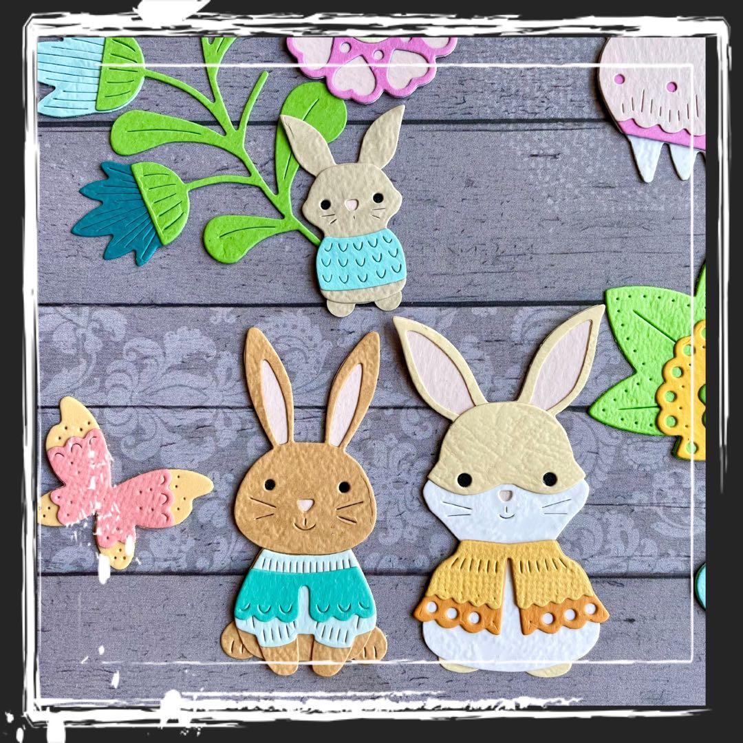 【北欧風アイテムA】サンプルページ（ペーパークラフト クラフトパンチ）