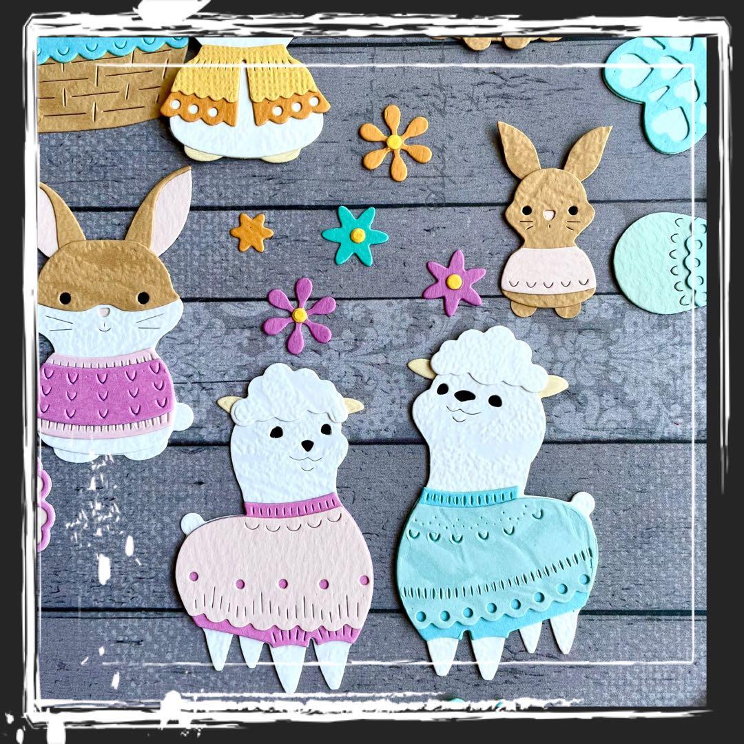 【北欧風アイテムA】サンプルページ（ペーパークラフト クラフトパンチ）