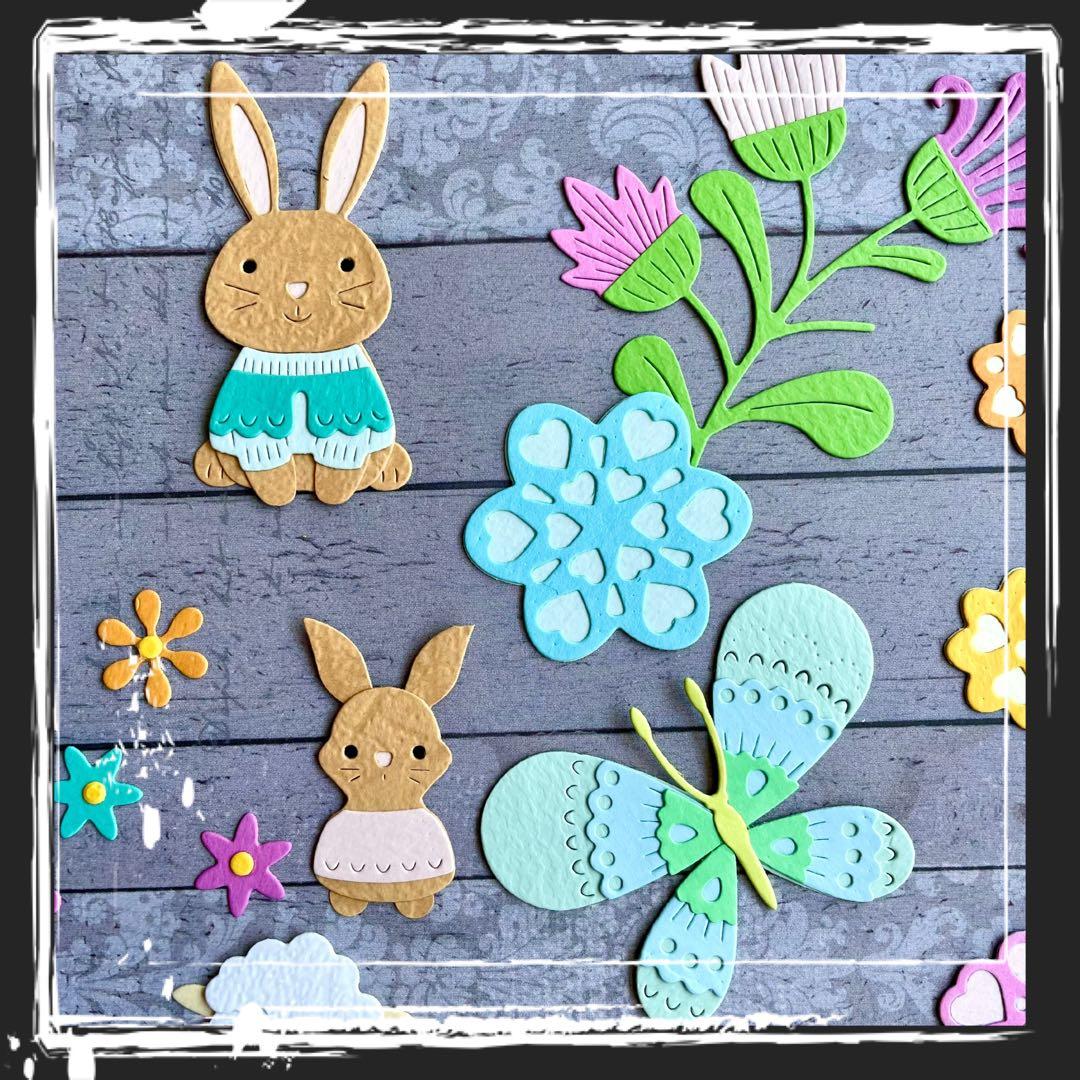 【北欧風アイテムA】サンプルページ（ペーパークラフト クラフトパンチ）