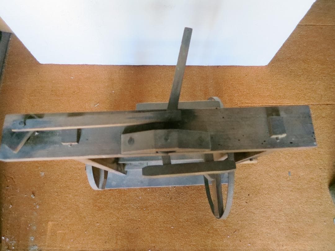 ★最終値　糸巻機　糸紡ぎ　紡ぎ車　糸車　手回し古民具アンティーク置物 古民家蔵出