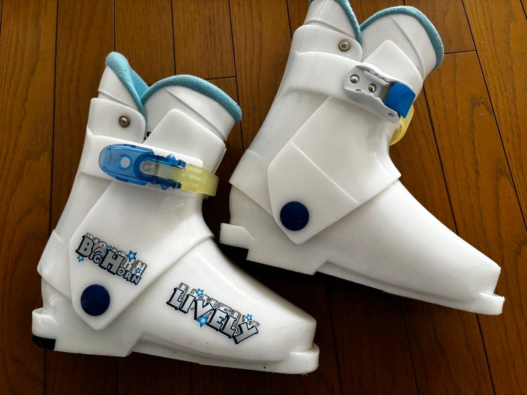 スキーセット110cm 板　靴　ストック　ビンディング付き