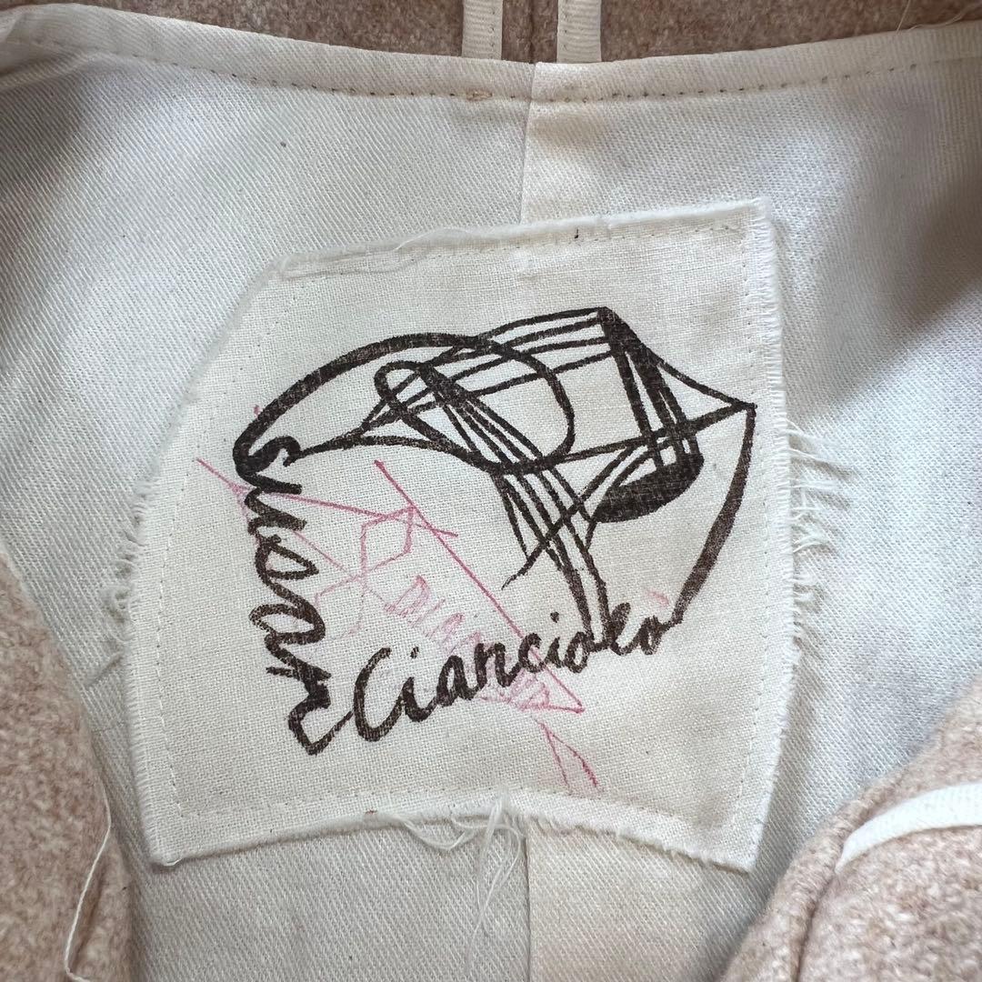 susan cianciolo ボタンデザイン ダッフルコート