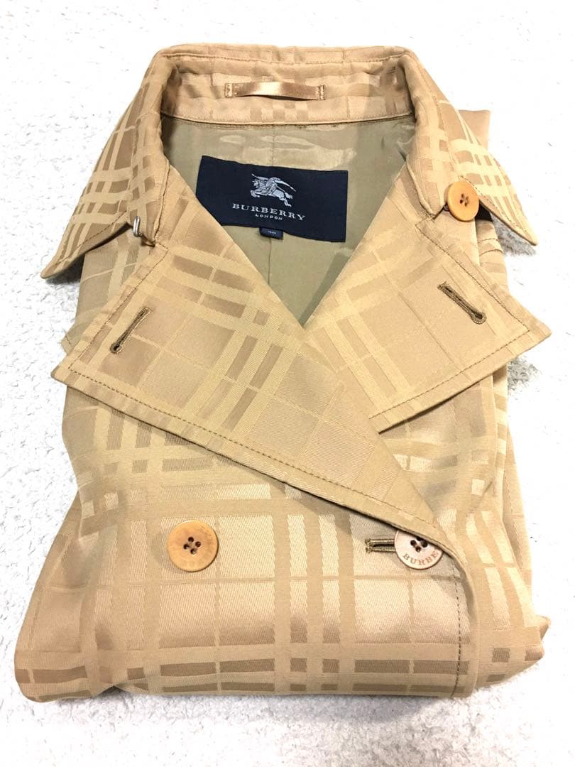 美品　バーバリーロンドン ノバチェック　トレンチコート　サイズ40