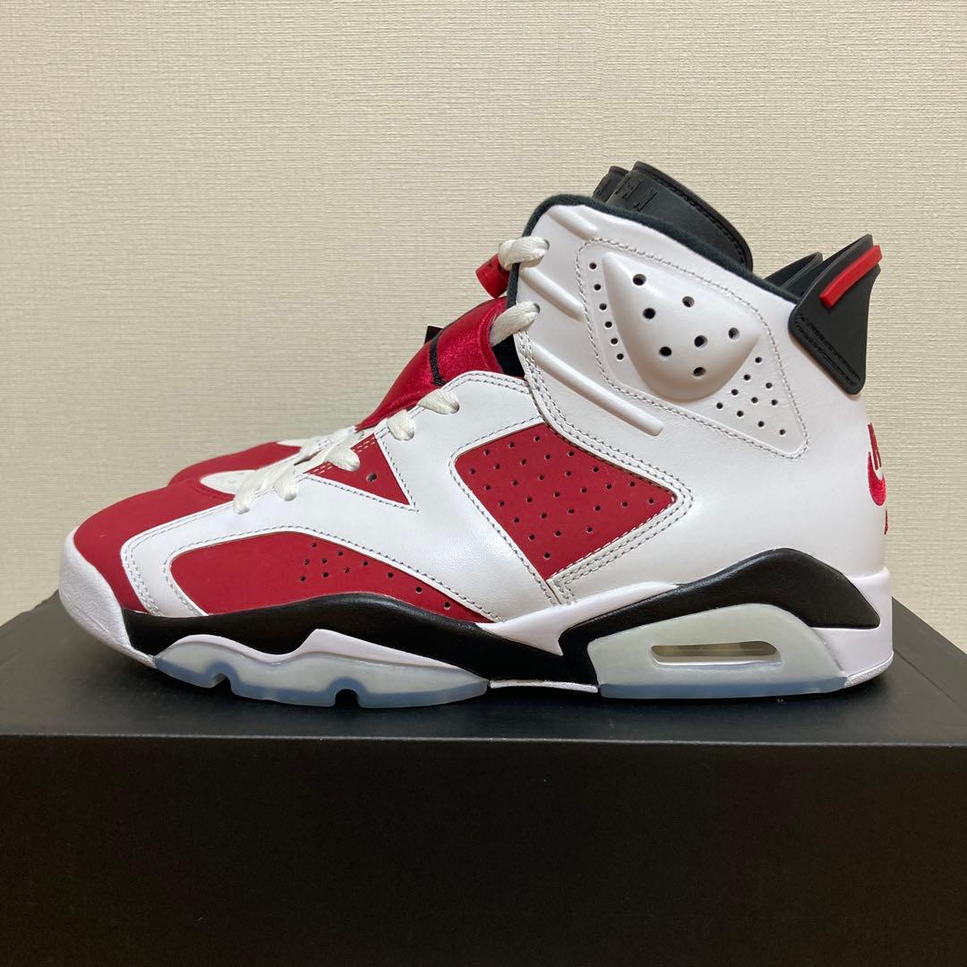 靴 NIKE AIR JORDAN 6 RETRO Carmine (2021)