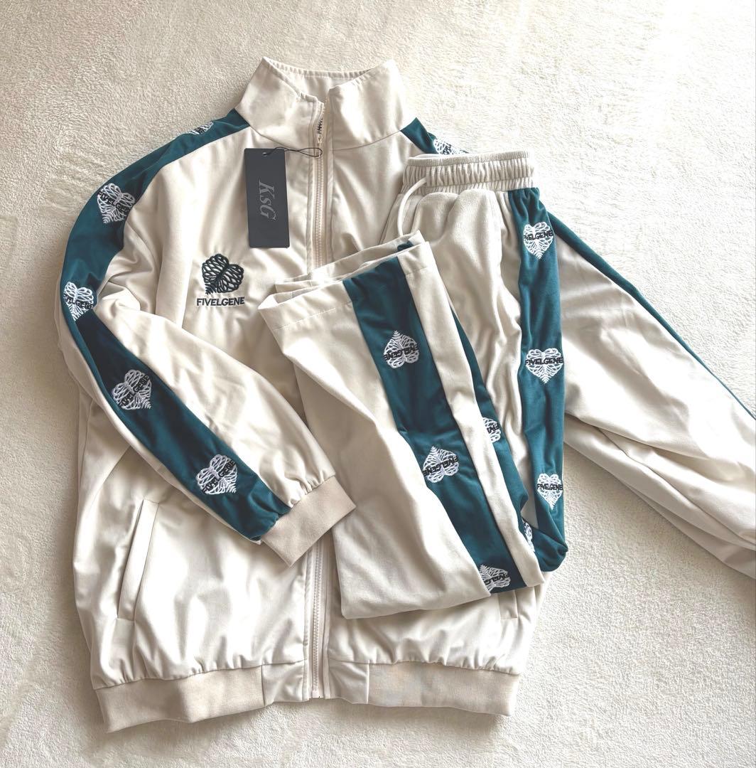 Chuanzi ルーズジャージセットアップ KSG30012