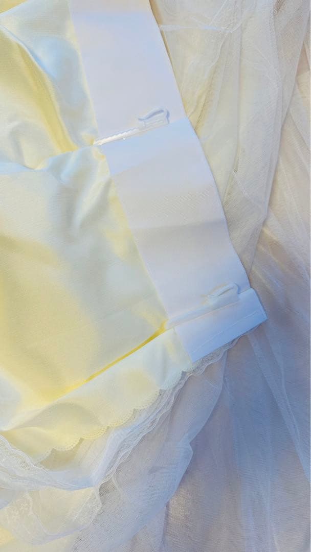 姫系カーテン かわいいカーテン リボン付 2枚組み 新品 未使用 プリンセス