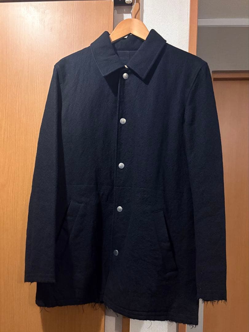 田中オム COMME des GARCONS HOMM 縮絨　ハーフコート