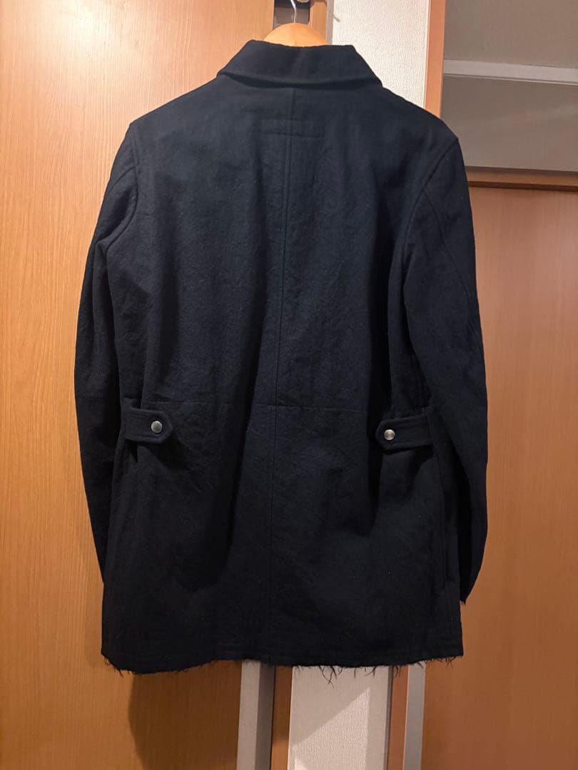 田中オム COMME des GARCONS HOMM 縮絨　ハーフコート