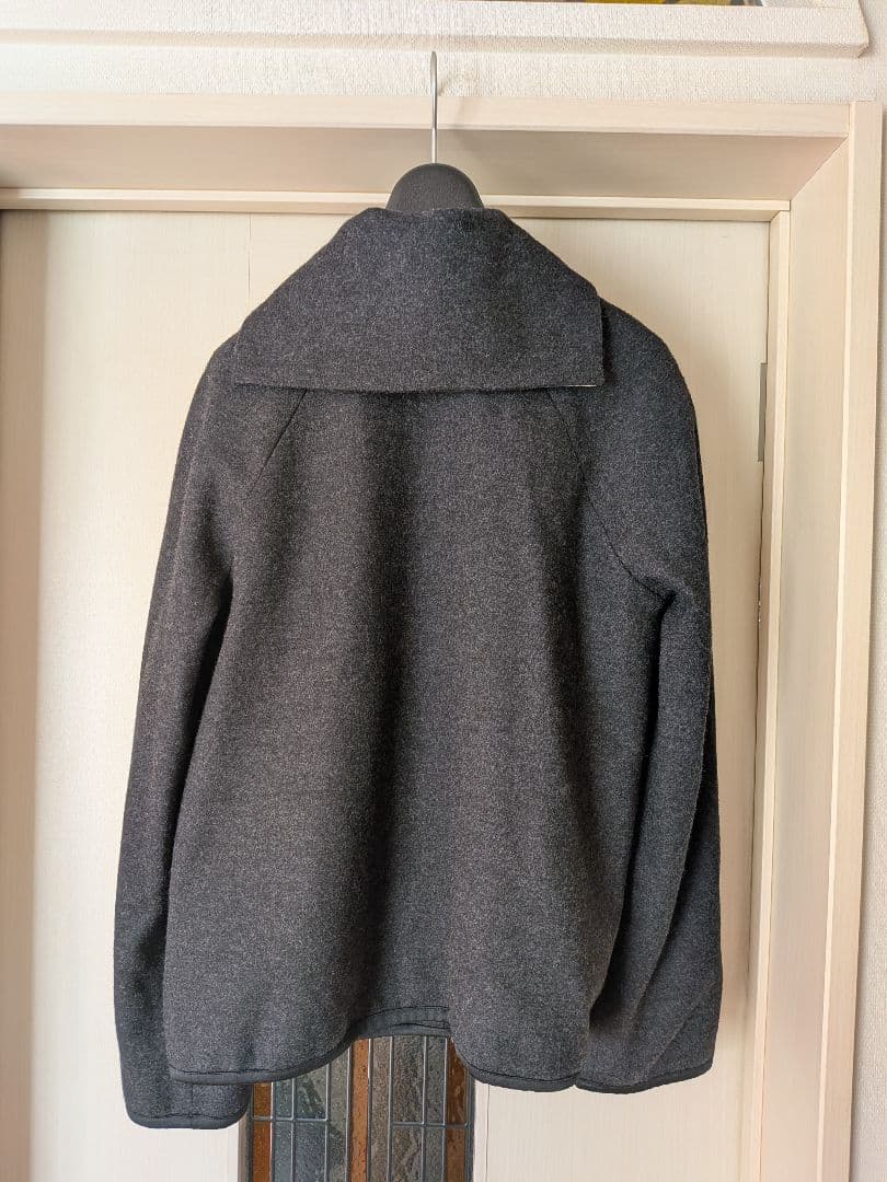 TSUMORI CHISATO ダークグレー ジャケットセーラ衿裏地綿