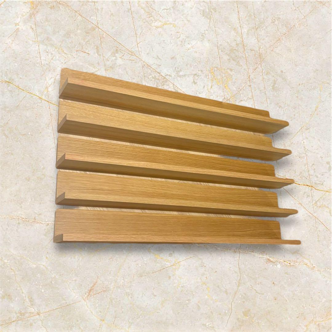 無印良品 壁に付けられる家具棚 オーク材突板 88cm 4個セット