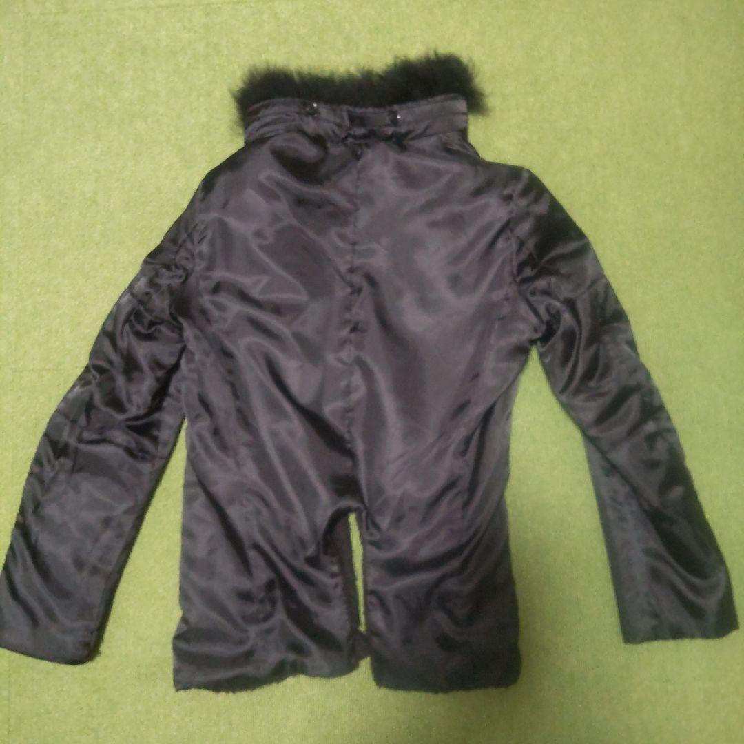 5351 POUR LES HOMMES ファー・ボア付きコート