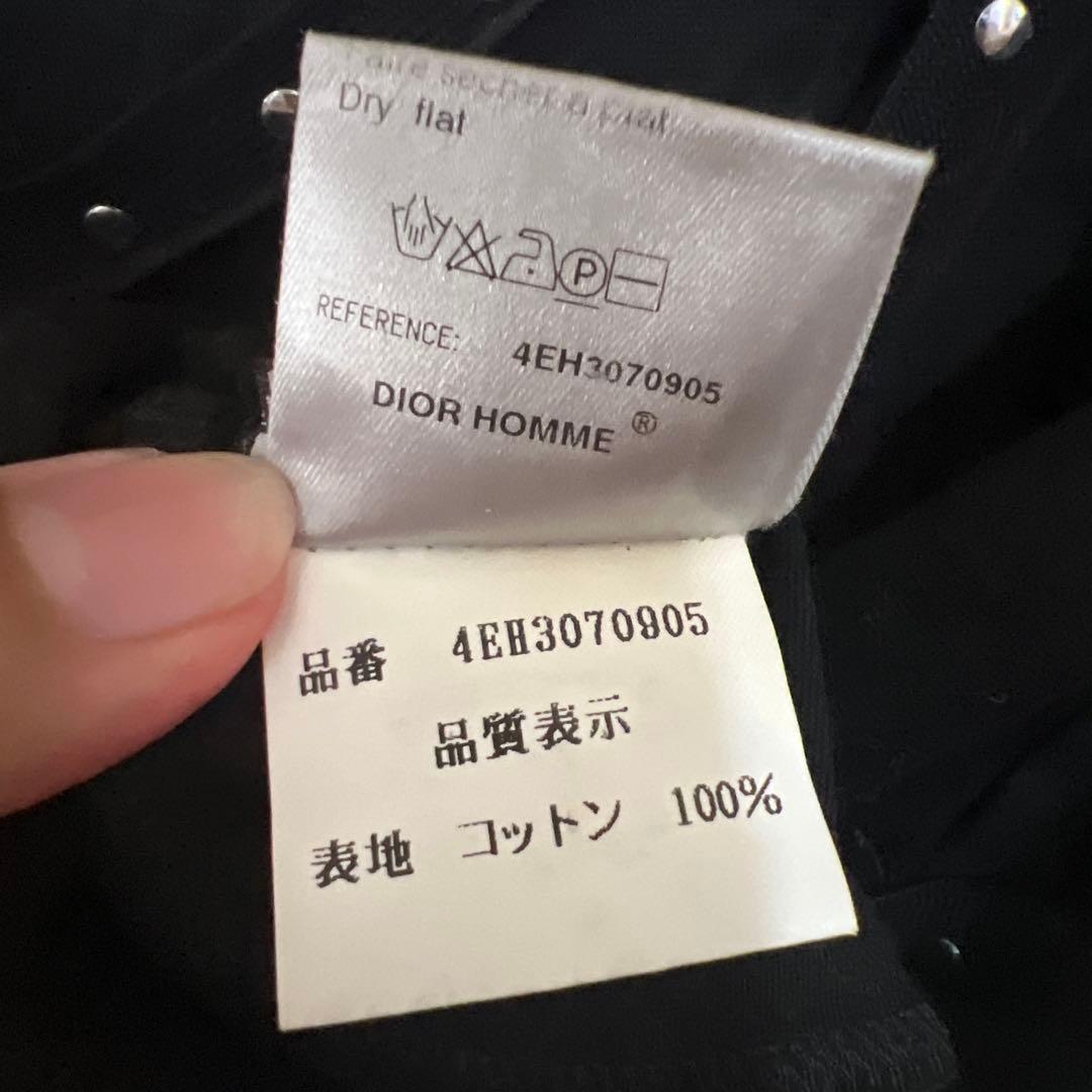 ディオールオム 2004SS ローピングスタッズタンクトップ