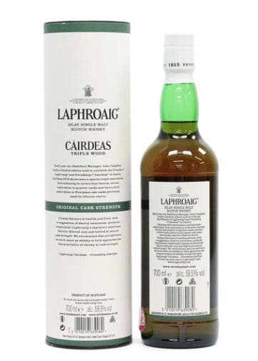 【新品・未開封】ラフロイグ カーディス カスクストレングストリプルウッド2019