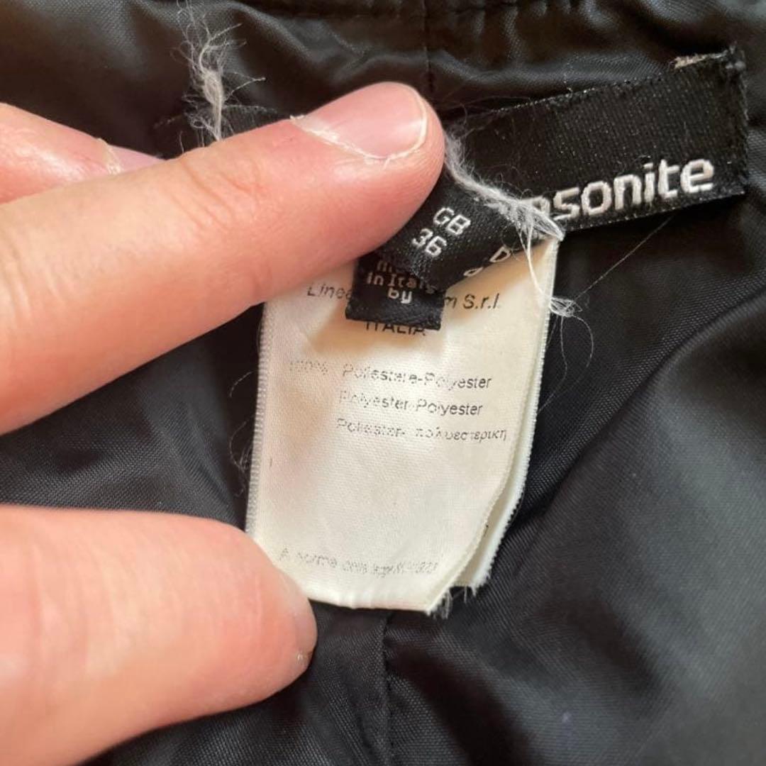 Samsonite Neil Barrett 1998s ボンバージャケット