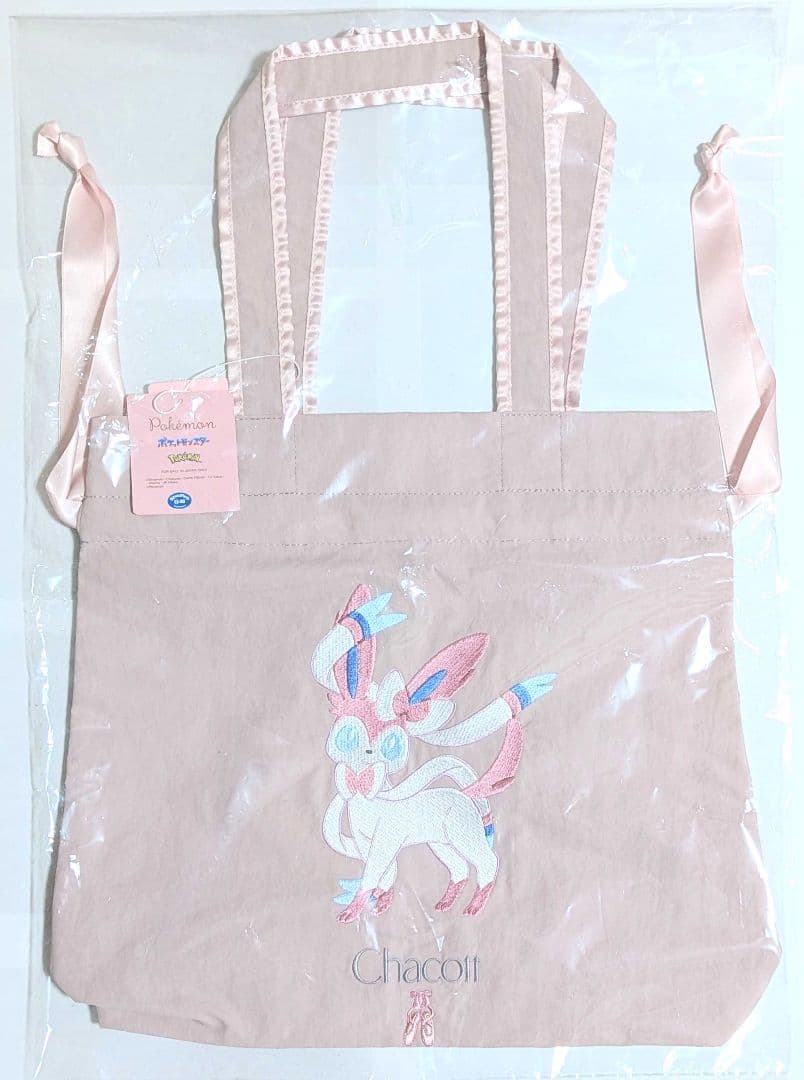チャコット ポケモン コラボ ニンフィア トートバッグ 新品未使用