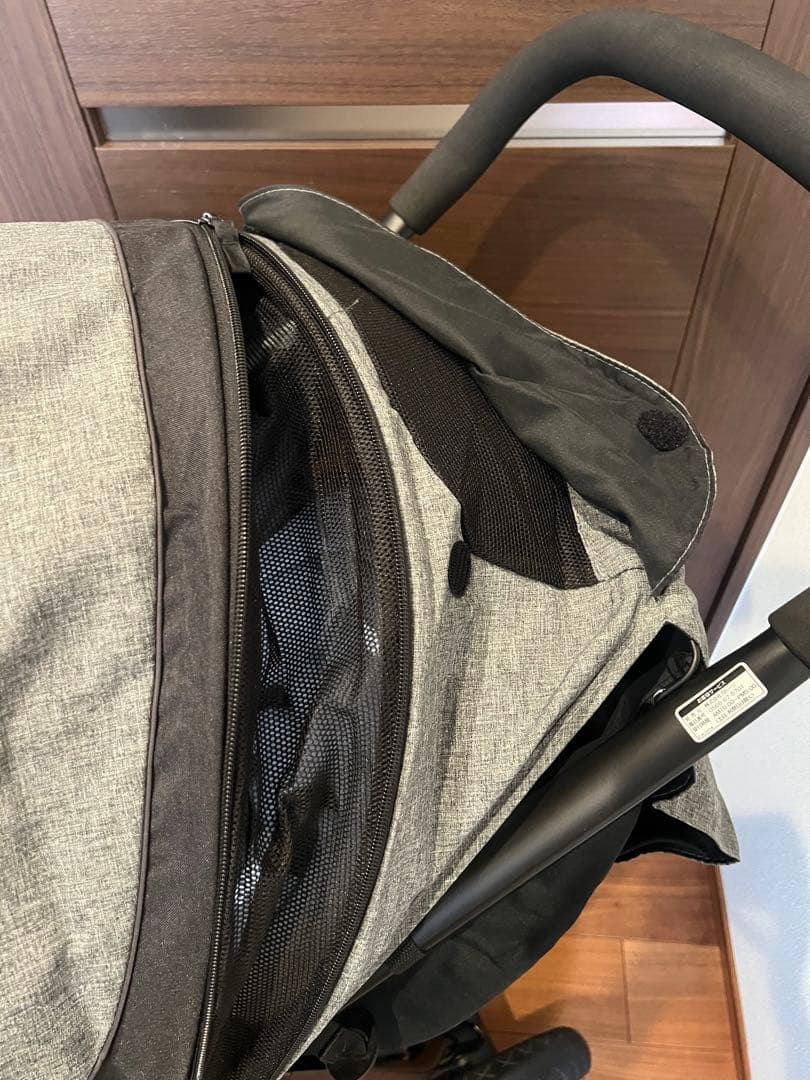 joie ベビーカー ライトトラックス　大型タイヤ　グレー