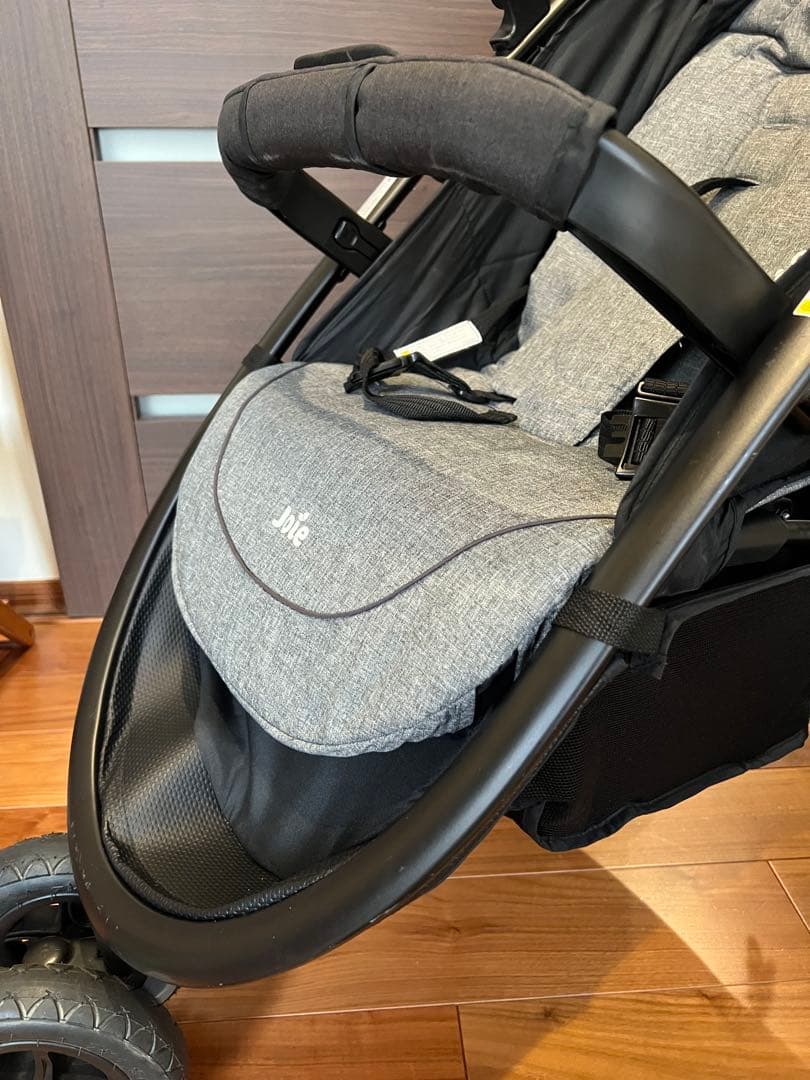 joie ベビーカー ライトトラックス　大型タイヤ　グレー