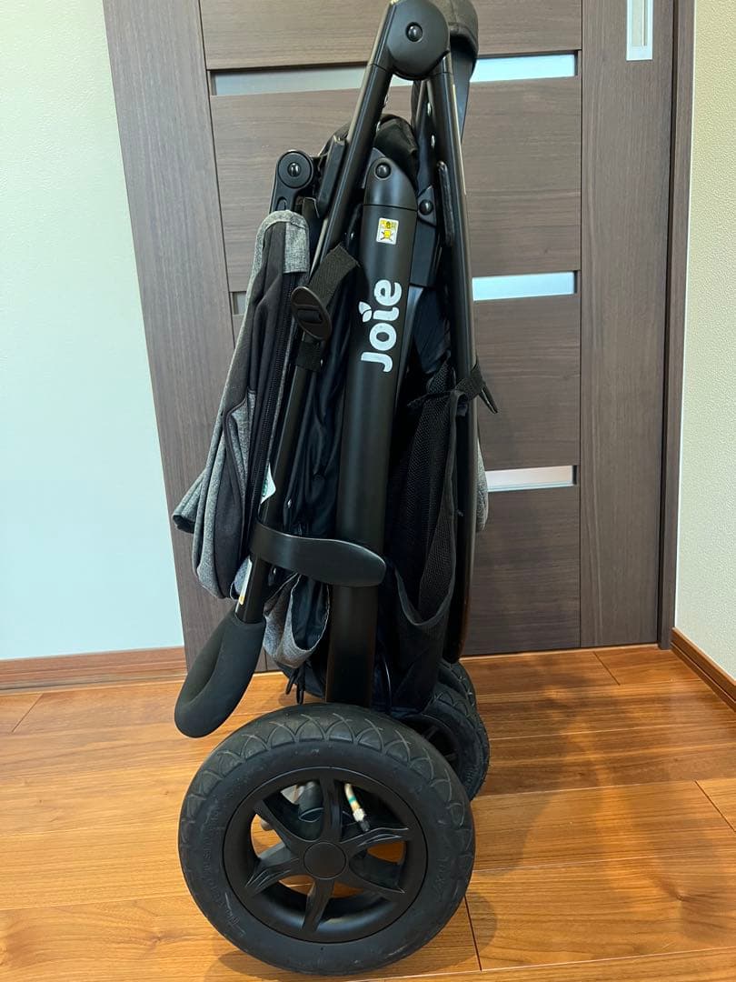 joie ベビーカー ライトトラックス　大型タイヤ　グレー