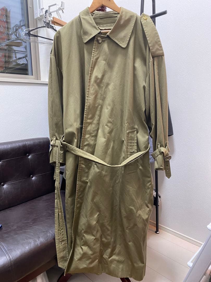 70's Burberrys トレンチコート オリーブ