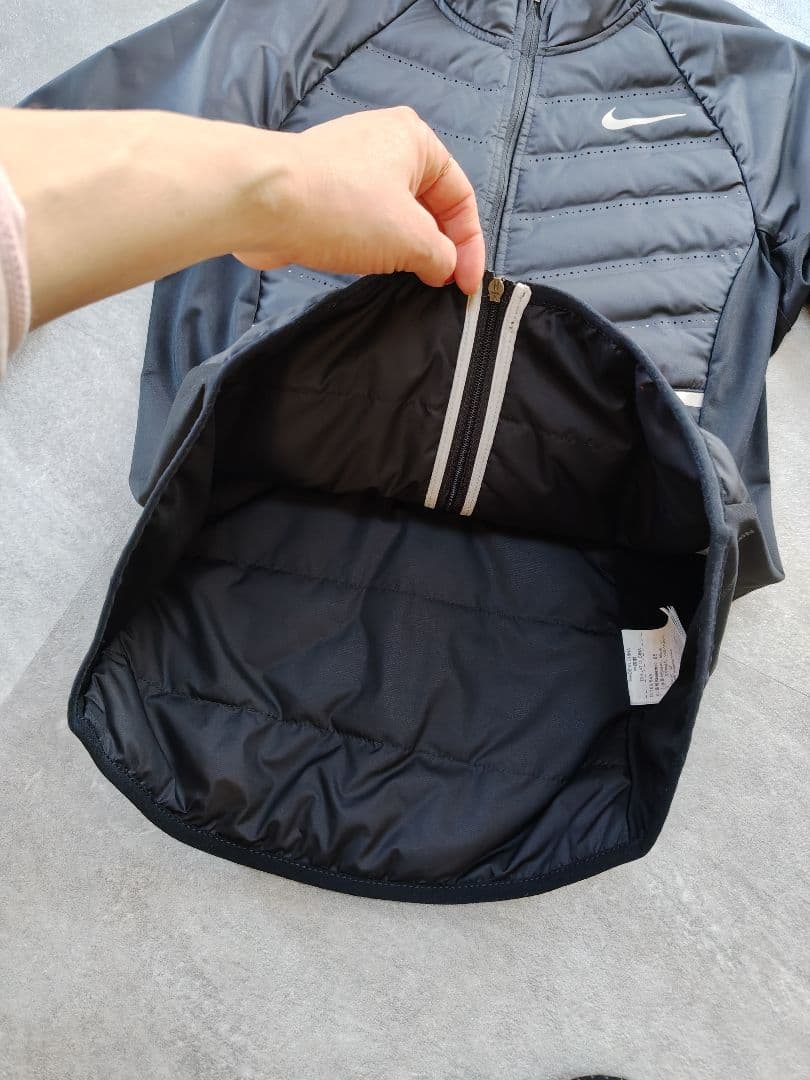NIKE ナイキ エアロロフト800 ダウンジャケット M 黒