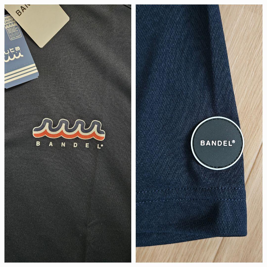 【BANDEL×muta】コラボ　ポロシャツ　ネイビー　新品未使用