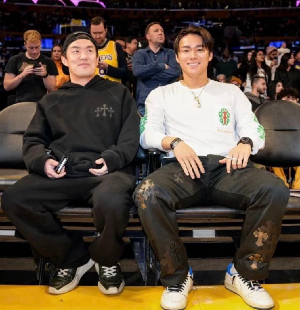 【希少】 CHROMEHEART クロムハーツ　長袖　ロンT ロサンゼルス限定