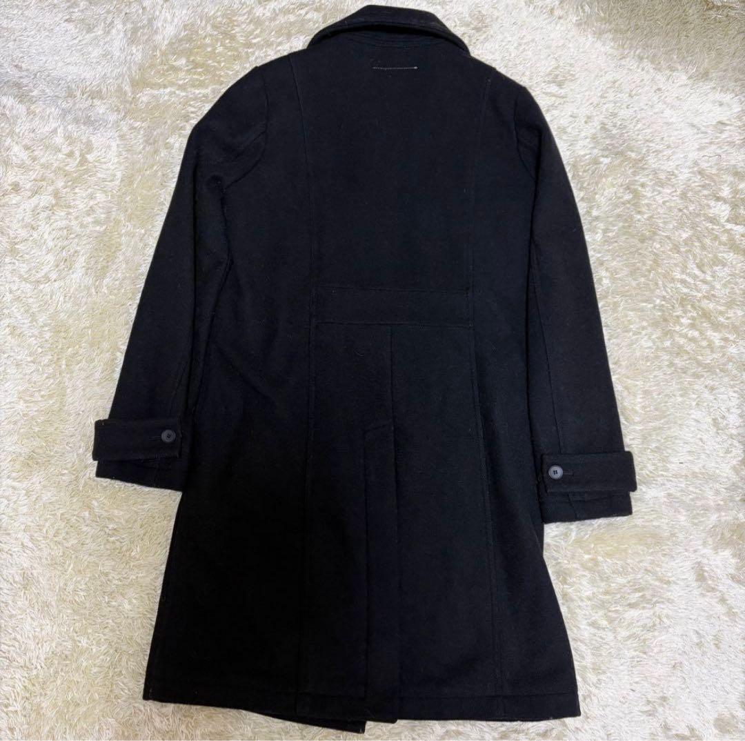 Maison Margiela MM6 ブラック チェスターコート