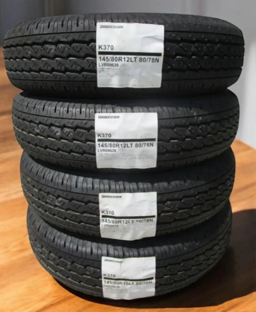 145/80R12 新品ブリヂストン145R12 6P 軽トラック 軽バン